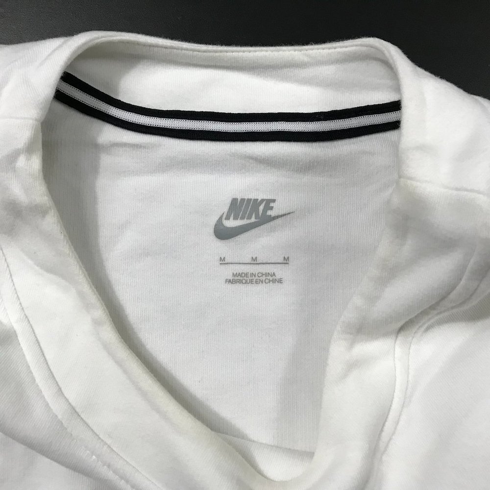 Nike Basic Logo Solid White Sweatshirt - image 6